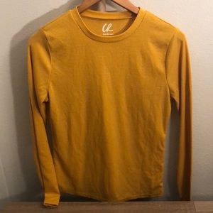 Yellow Long Sleeve Shirt